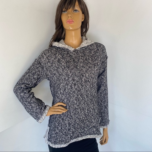 LA't L'AGENCE BAJA PULLOVER HOODIE SWEATER SZ S - Picture 2 of 8